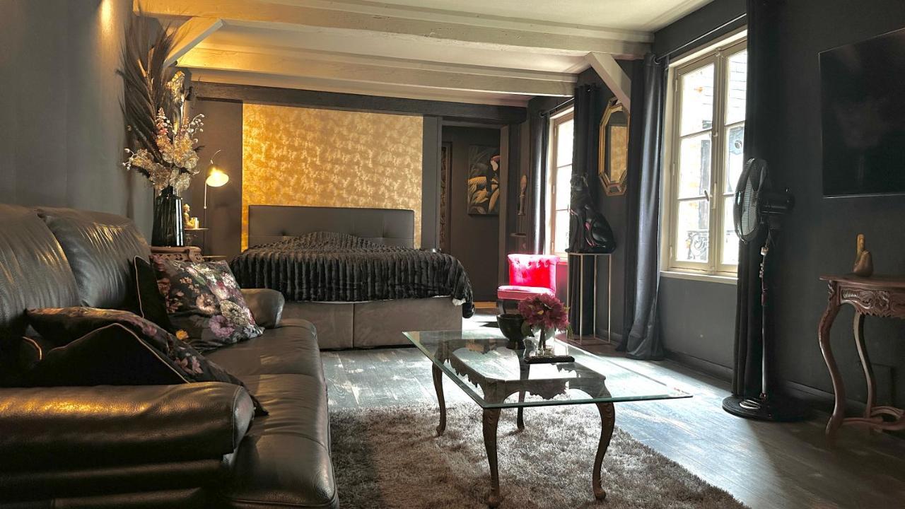 La Black Room / Les Suites Romantiques A Honfleur Centre Historique Экстерьер фото